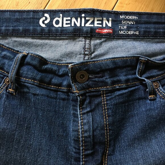 Denizen Levi's Modern Skinny Blue Jeans - Picture 9 of 16